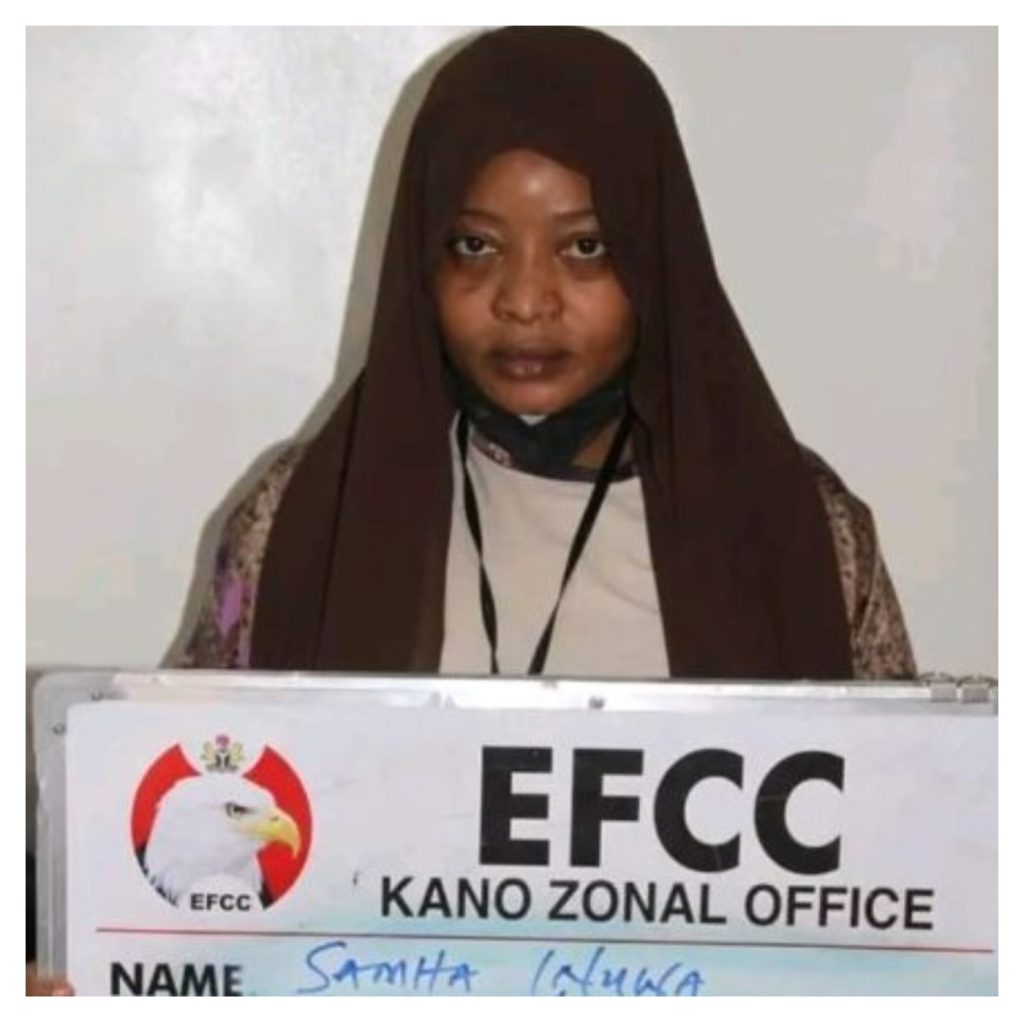 EFCC arrests Kannywood actress, Samha Inuwa for alleged Naira mutilation