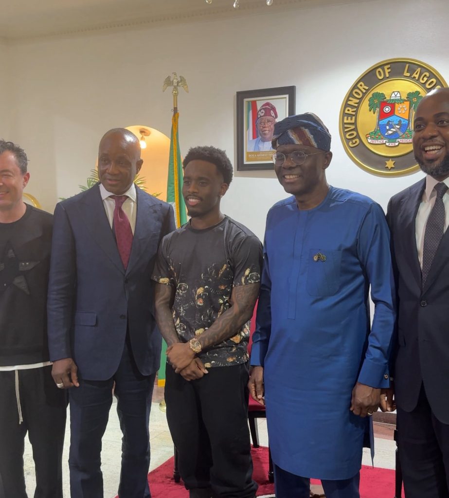 Sanwo-Olu hosts American streamer Kai Cenat in Lagos