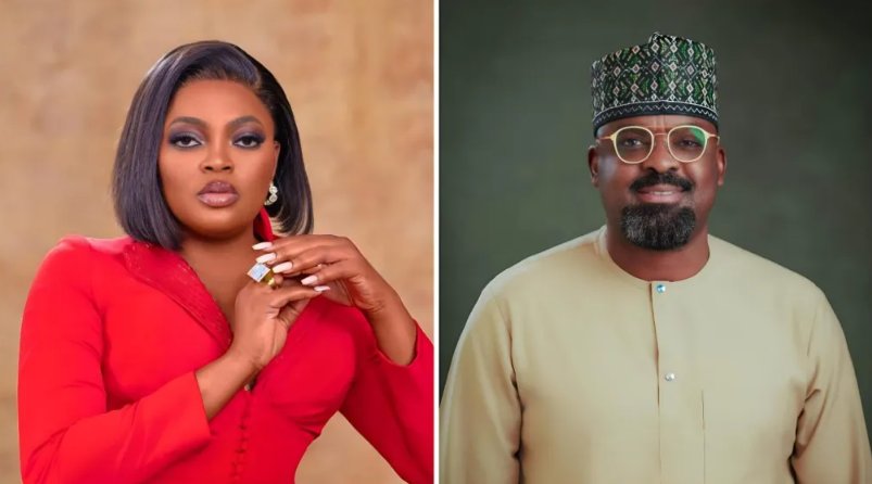 Don't mention my name - Funke Akindele warns Kunle Afolayan