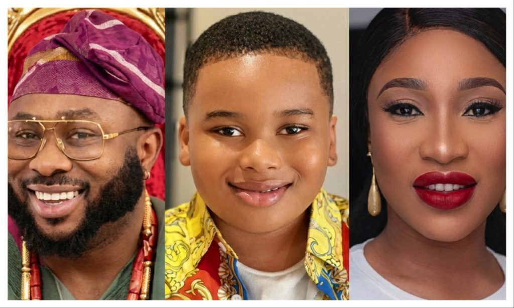 Tonto Dikeh shares son’s emotional reunion with father, sparks faith-filled reactions online