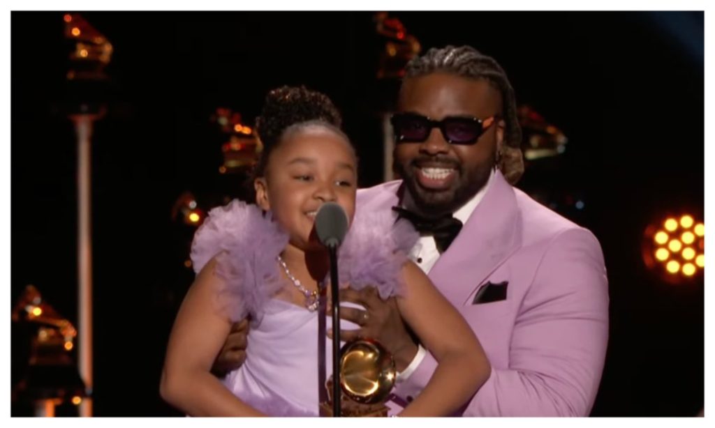 Aura V makes history as youngest Grammy winner at 8