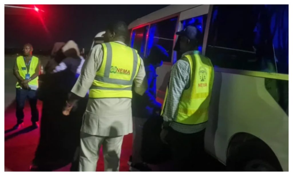 NEMA, IOM receive 145 Nigerian returnees from Libya in Lagos