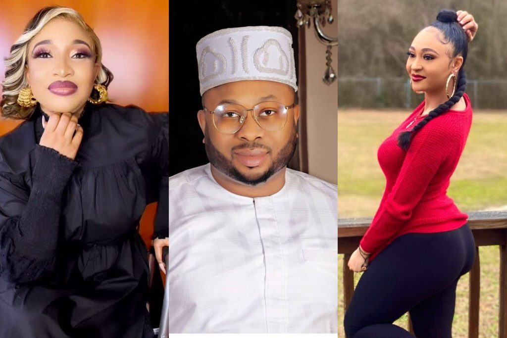 Churchill replies fan who challenged him for not celebrating wife, Tonto Dikeh on Mother's Day