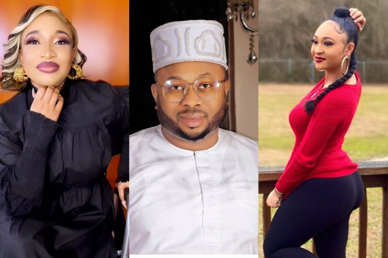 Churchill replies fan who challenged him for not celebrating wife, Tonto Dikeh on Mother's Day
