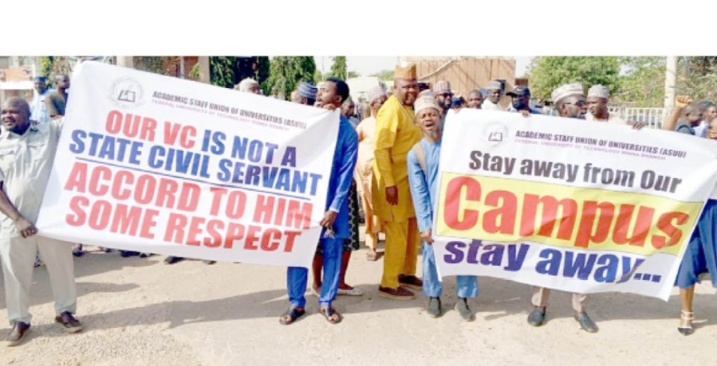 FUTMINNA Bosso Campus: Tension heightens as students, staff oppose Niger Govt takeover