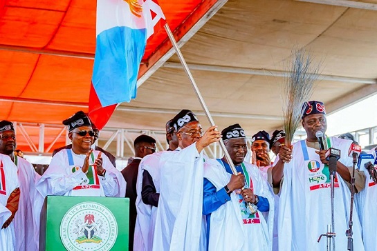 Shettima, others laud Fintiri, supporters for joining APC — Daily Nigerian