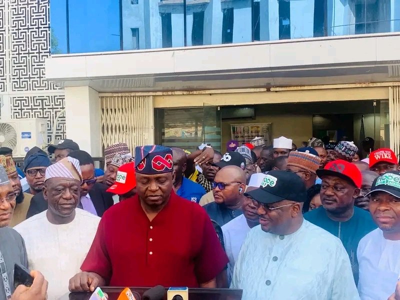 BREAKING: Ex-FCT senator, Philip Aduda, storms APC secretariat hours after dumping PDP