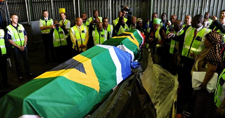 'Dignity restored': Remains of 63 Khoisan people reburied in South Africa