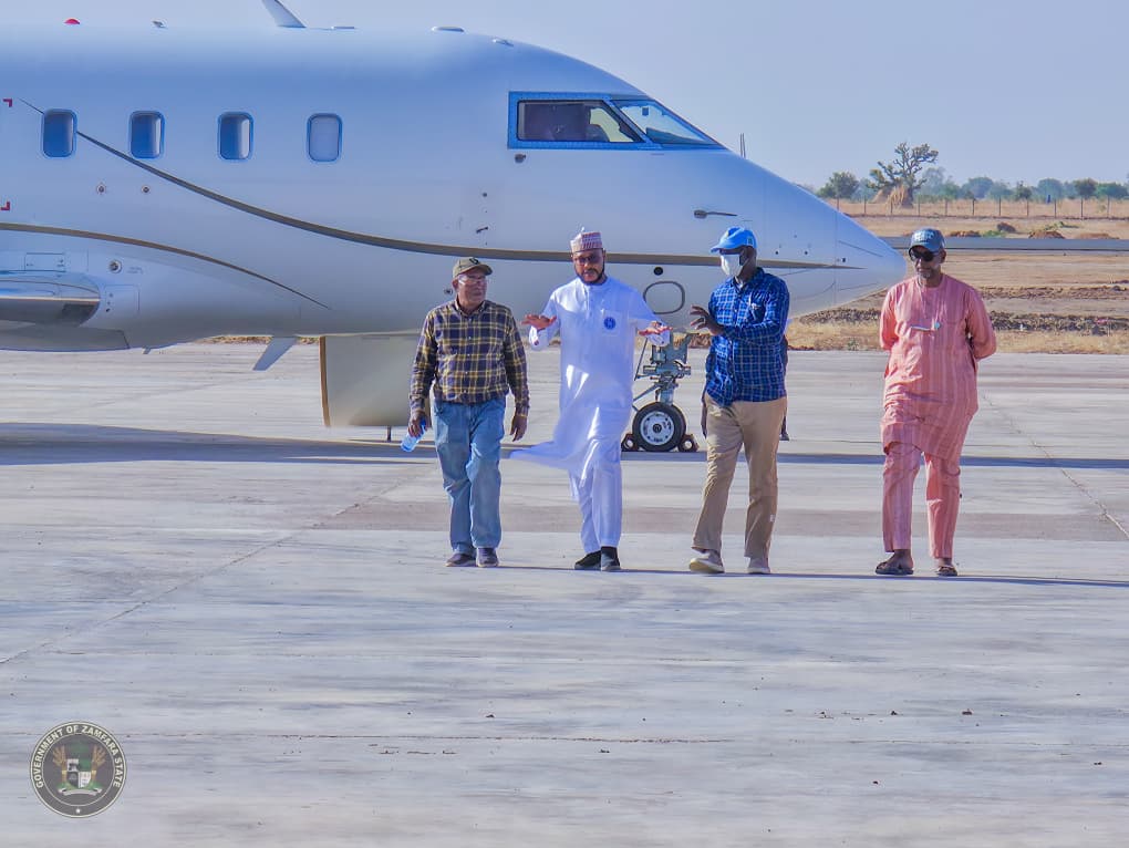 Gov. Lawal hails historic maiden test flight at Gusau International Airport — Daily Nigerian