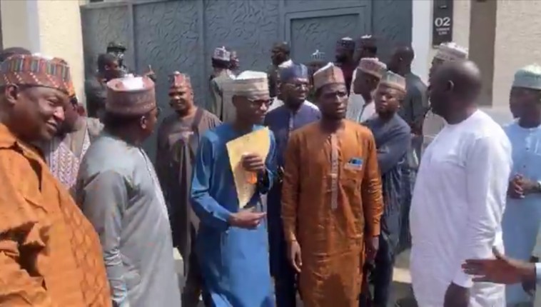 Where is your court order, do you want to disgrace me - Malami clashes with EFCC operatives [VIDEO]