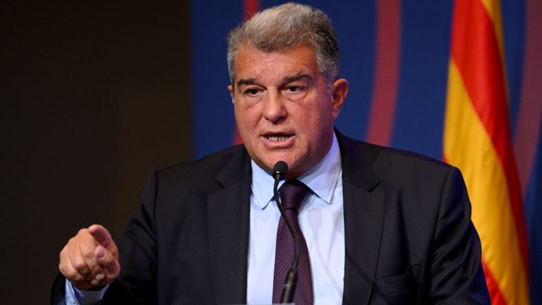I was right to let Lionel Messi leave Barcelona - Laporta