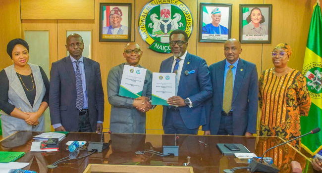 NAICOM, BPP Sign MoU To Deepen Insurance Compliance In Public Procurement • Channels Television