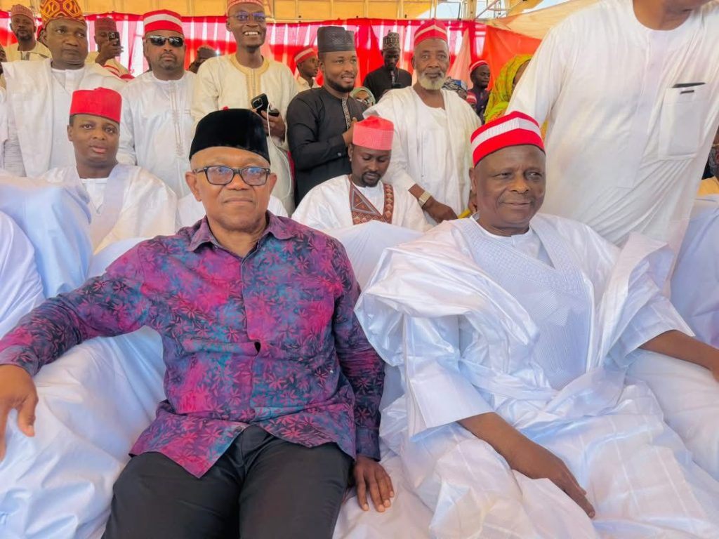 Kwankwaso receives Peter Obi, Makinde, Seriake Dickson in Kano