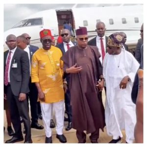 Obasanjo Jonathan Shettima At Soludos Second Inauguration 300x300