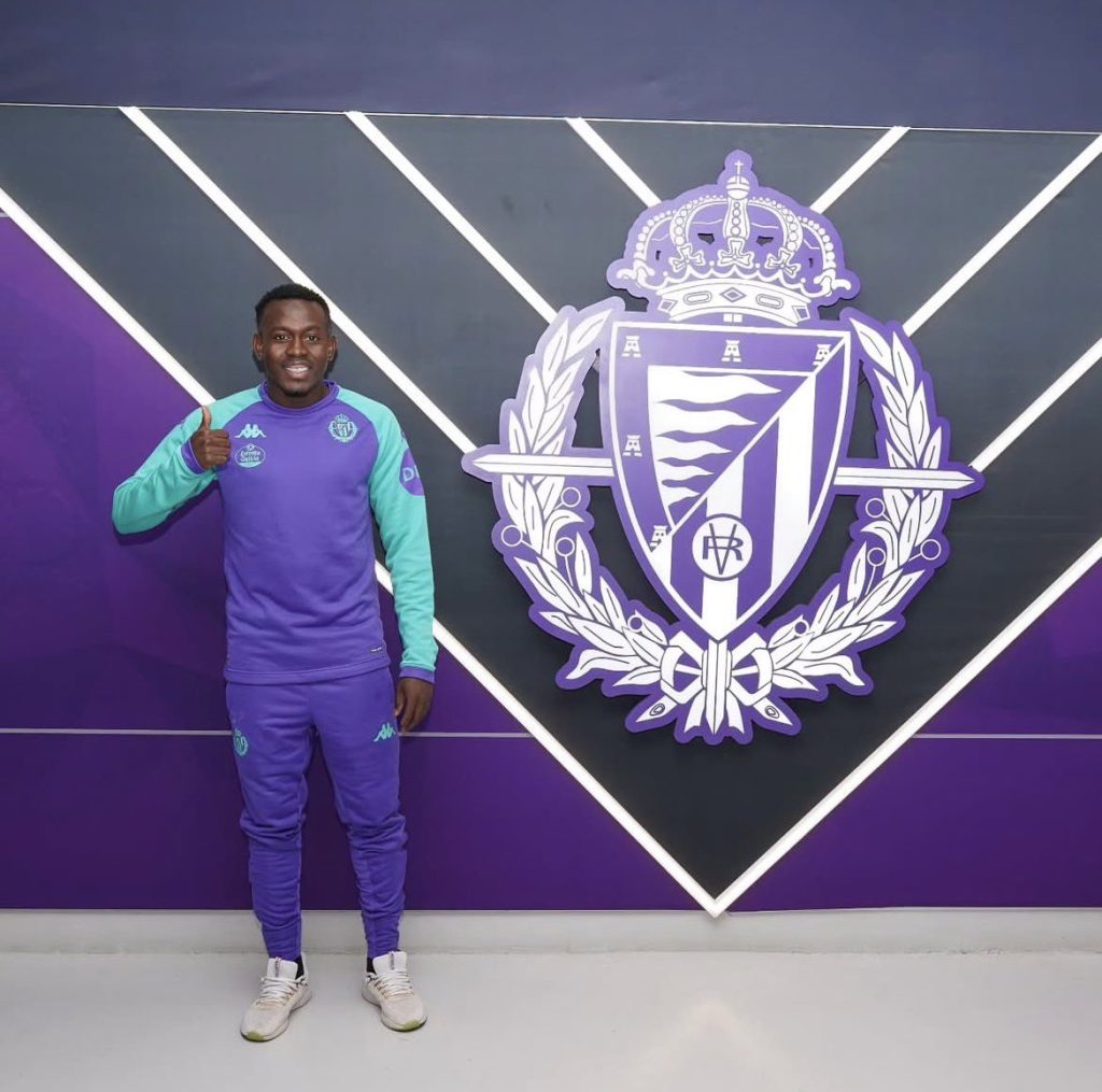 Nigerian winger, Buhari, joins Spanish Segunda Division club, Real Valladolid