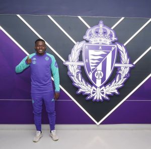 Sani Buhari Nigerian Winger Free Transfer To Real Valladolid 300x297