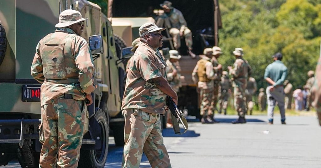 South Africa deploys troops in Johannesburg to tackle organized crime