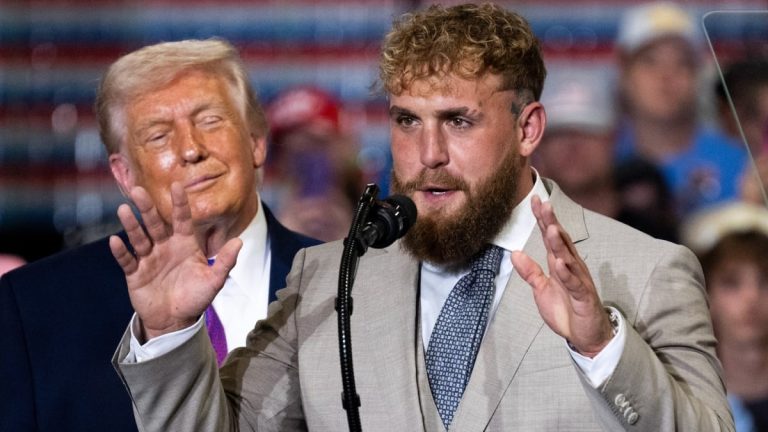 Trump says Jake Paul may soon enter politics