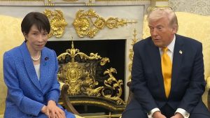 Trump Pearl Harbor Joke To Japan PM Over Iran Strikes 300x169