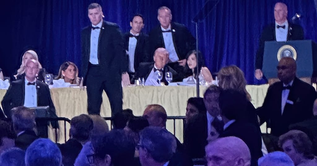Trump unharmed as gunman fires shots toward White House correspondents’ dinner