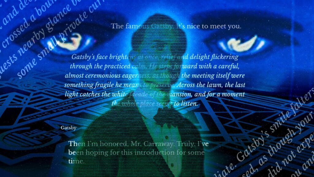 I used AI to role play 'The Great Gatsby' fan fiction