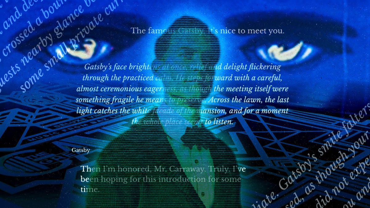 I used AI to role play 'The Great Gatsby' fan fiction
