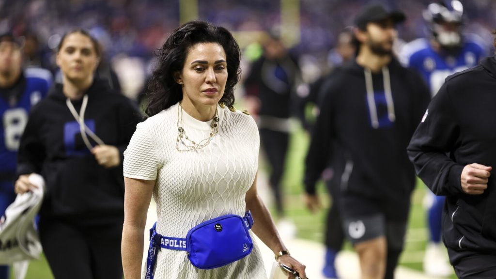 Carlie Irsay-Gordon looked at private equity investing in Colts, no plans on it for now