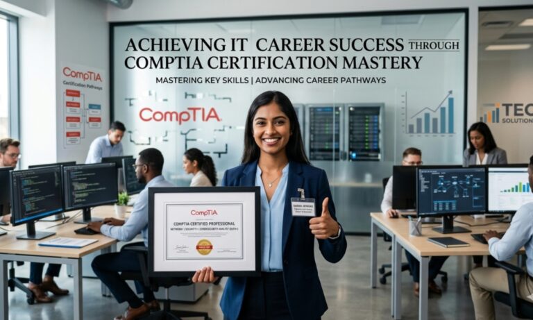 IT Career Success Through CompTIA Certification Mastery, Exam-Labs Practice