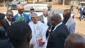 El Rufai Arrives At Kaduna Court For ICPC Hearing 300x169