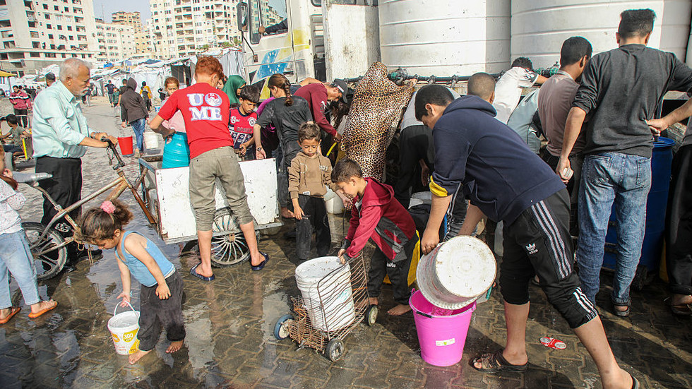 Israel ‘weaponizing’ water in Gaza – medical charity — RT World News