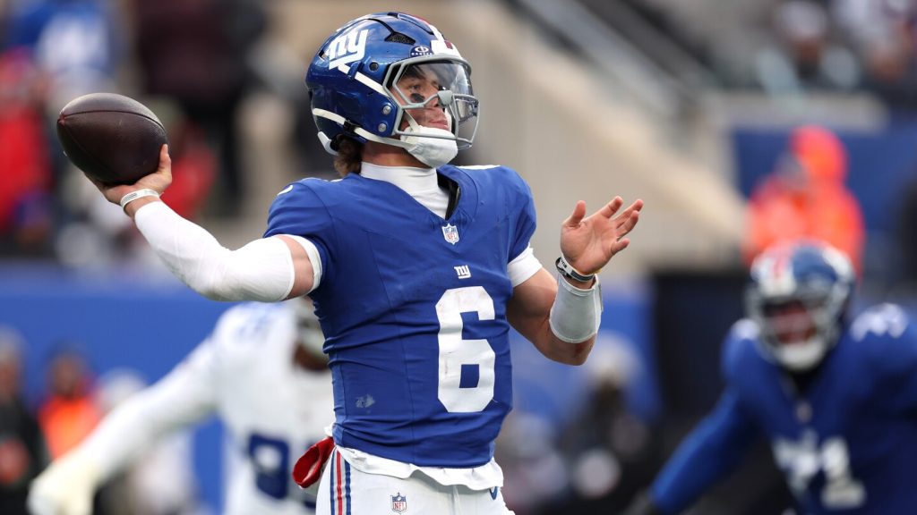 New Giants offensive coordinator Matt Nagy on Jaxson Dart: "This kid is different"