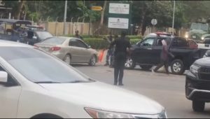 Heavy Security At INEC Abuja Over ADC NWC Delisting 300x170