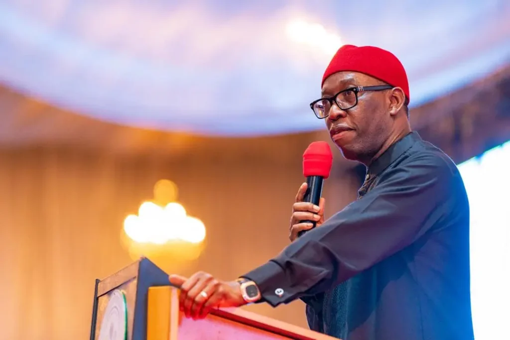 2027: Okowa moves to unseat Ned Nwoko, declares interest in Delta North Senatorial seat
