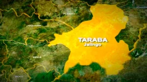 Map Of Taraba State 300x168