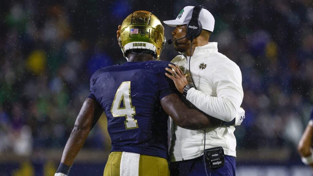 Marcus Freeman: Jeremiyah Love is as talented, gifted, good a player as I've been around