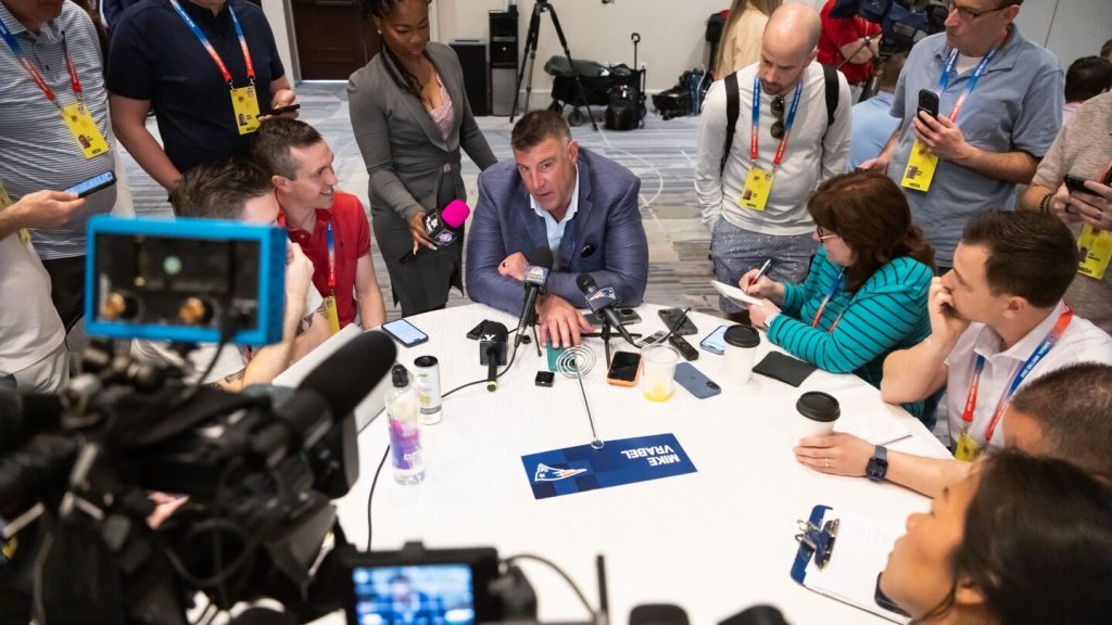 How did the New York Post get the Mike Vrabel photos?