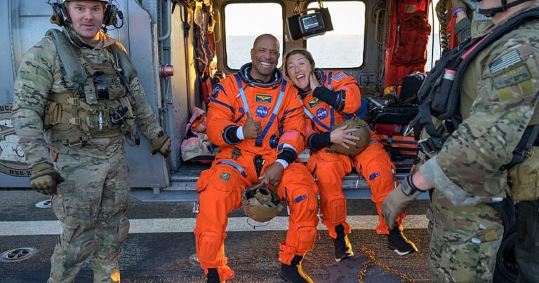 Artemis II space mission crew safely returns to Earth