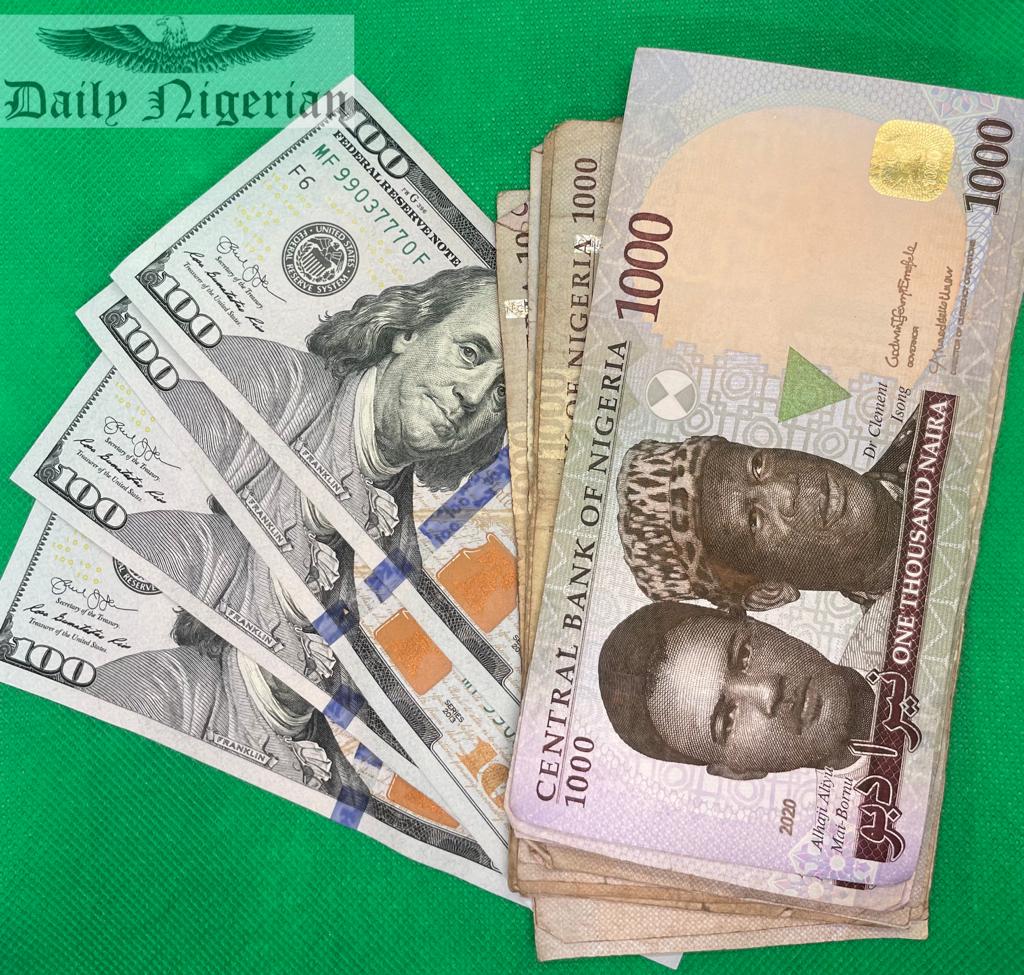 Naira recovers, gains N1.24 at official market — Daily Nigerian