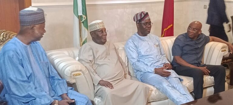 Turaki-led PDP holds closed-door meeting with Mark’s ADC in Abuja — Daily Nigerian