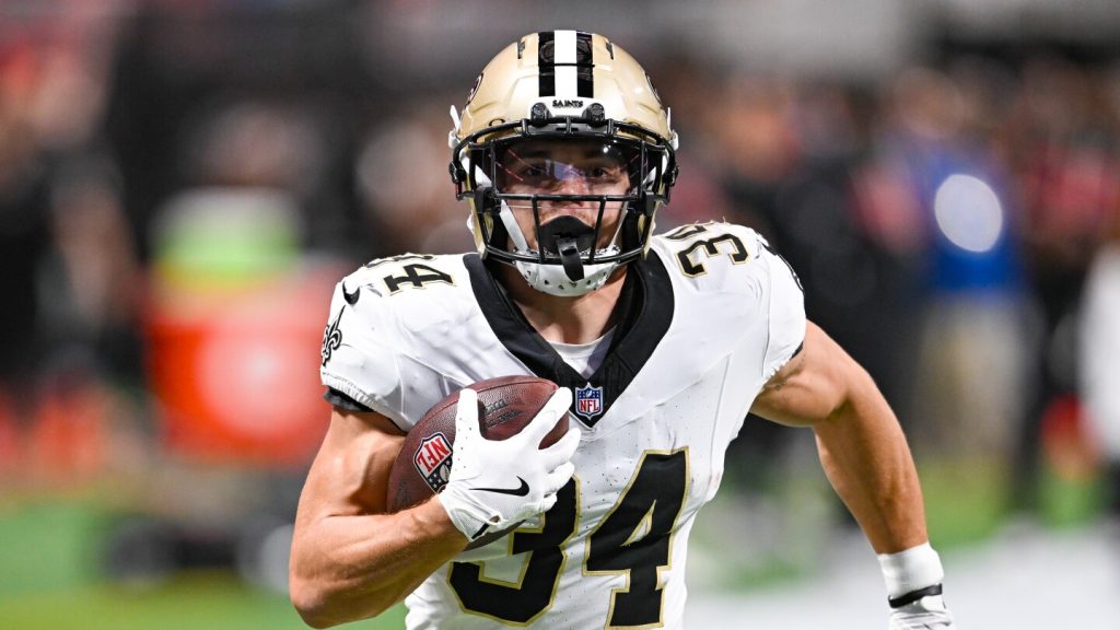 Saints waive RB Evan Hull, WR Elijah Cooks