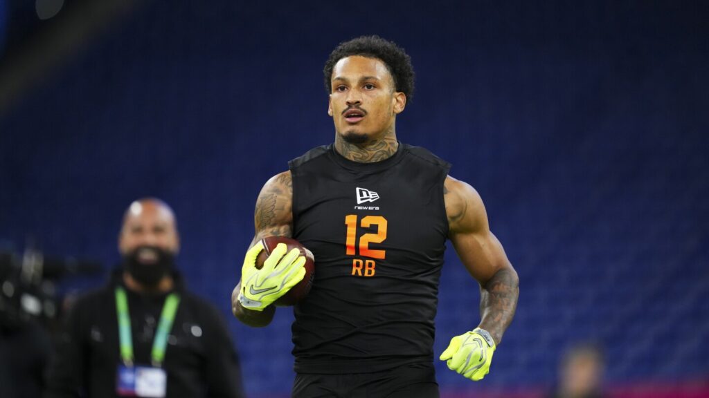 Chris Ballard on drafting Seth McGowan despite legal history: "I'm a second chance guy"