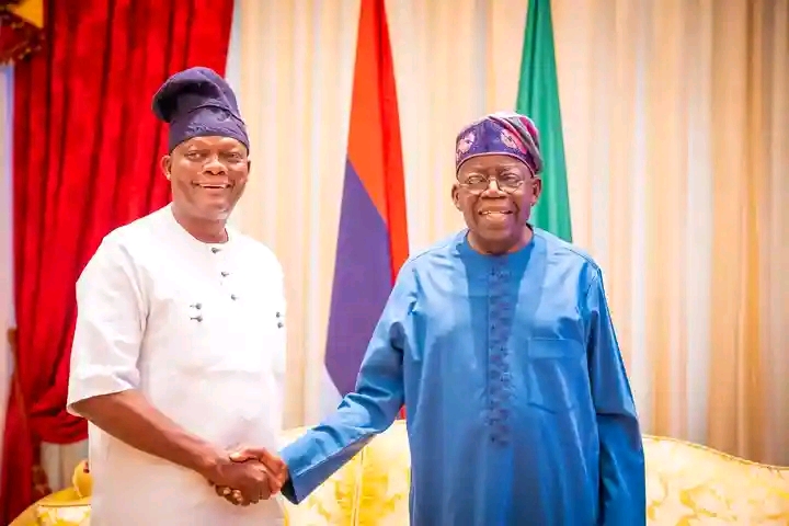Oyo Guber Poll: Alli, Folarin meet Tinubu over APC ticket [PHOTOS]