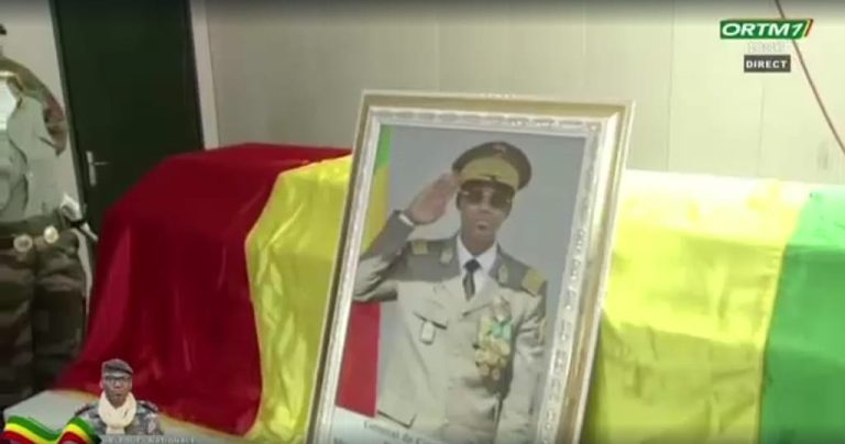 Thousands pay tribute to Mali's slain defence minister under tight security