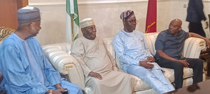 Turaki-led PDP holds closed-door meeting with Mark’s ADC in Abuja — Daily Nigerian