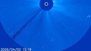 Sungrazer C2026 A1 Disintegrates Near The Sun 300x169