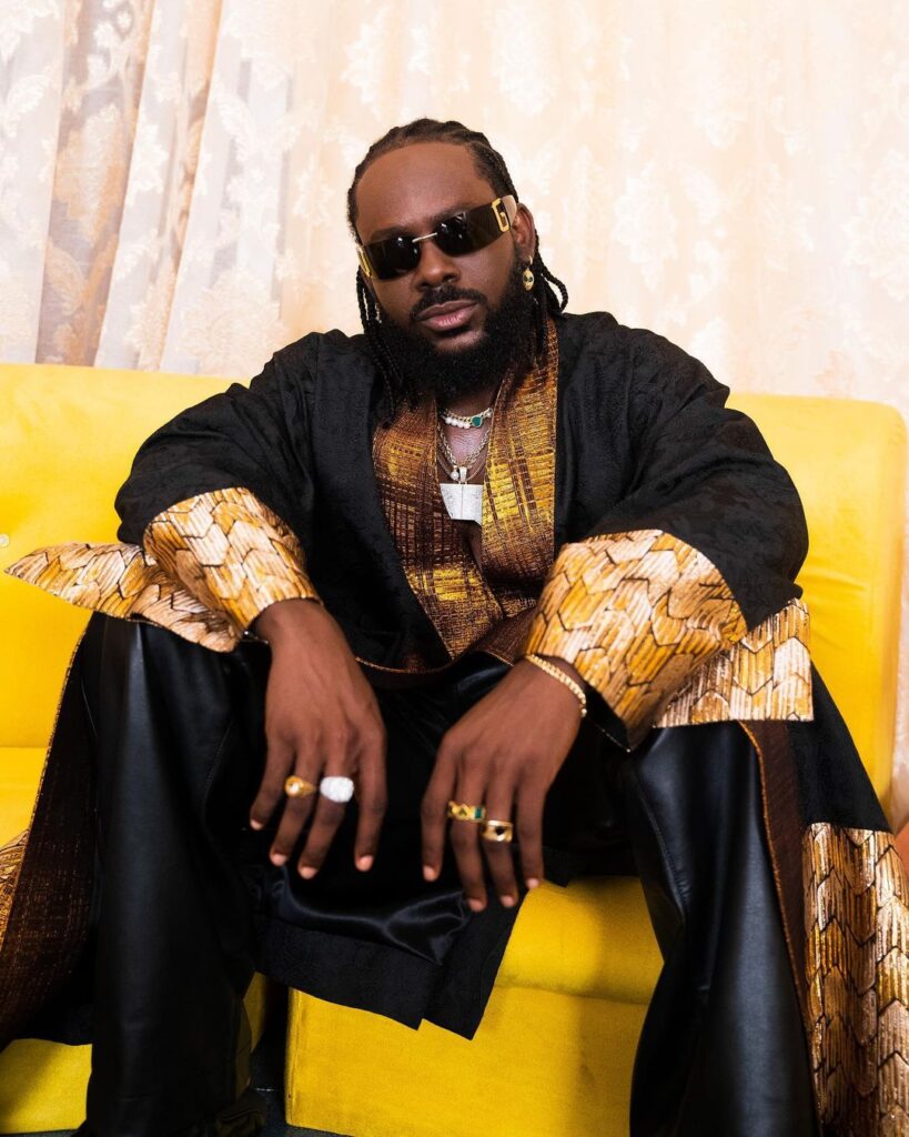 'My daughter already showing potentials of becoming musician' - Adekunle Gold