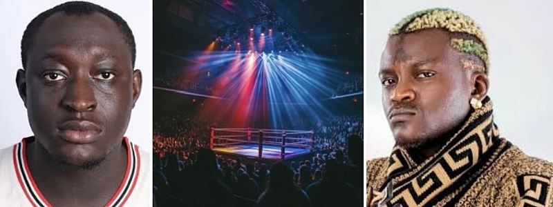 Carter Efe defeats Portable in celebrity boxing fight, wins N50m prize [VIDEO]