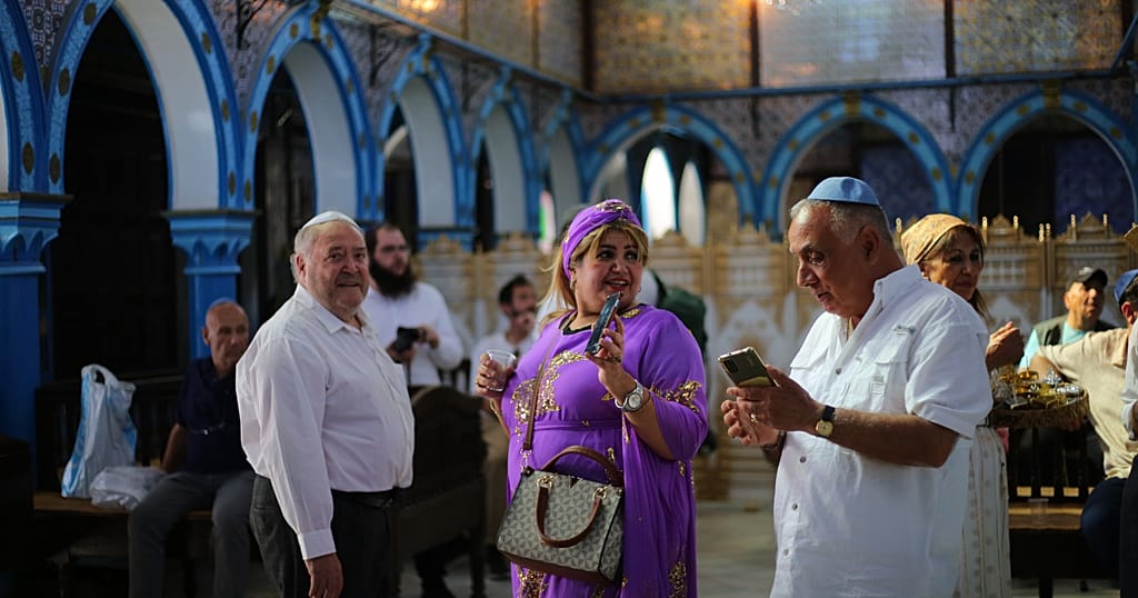 Pilgrims cautiously return to Tunisia’s Ghriba synagogue after 2023 attack