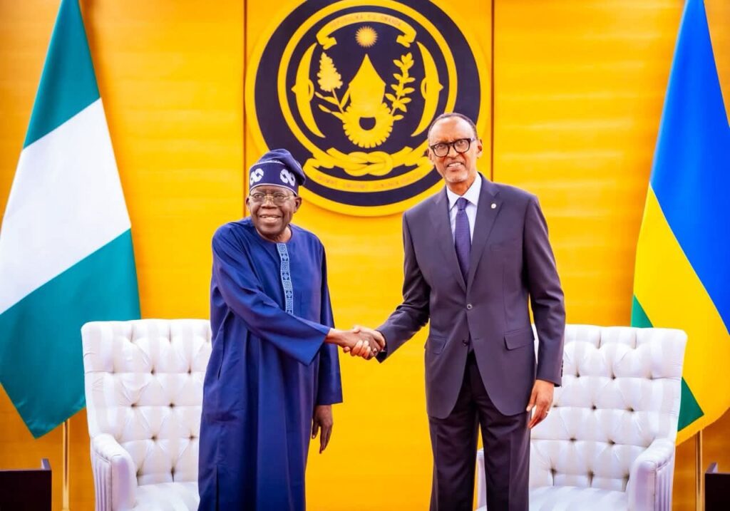 Tinubu, Kagame pledge deeper Nigeria-Rwanda ties — Daily Nigerian