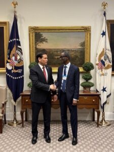 NSA Ribadu meets United States VP Vance, Rubio in Washington